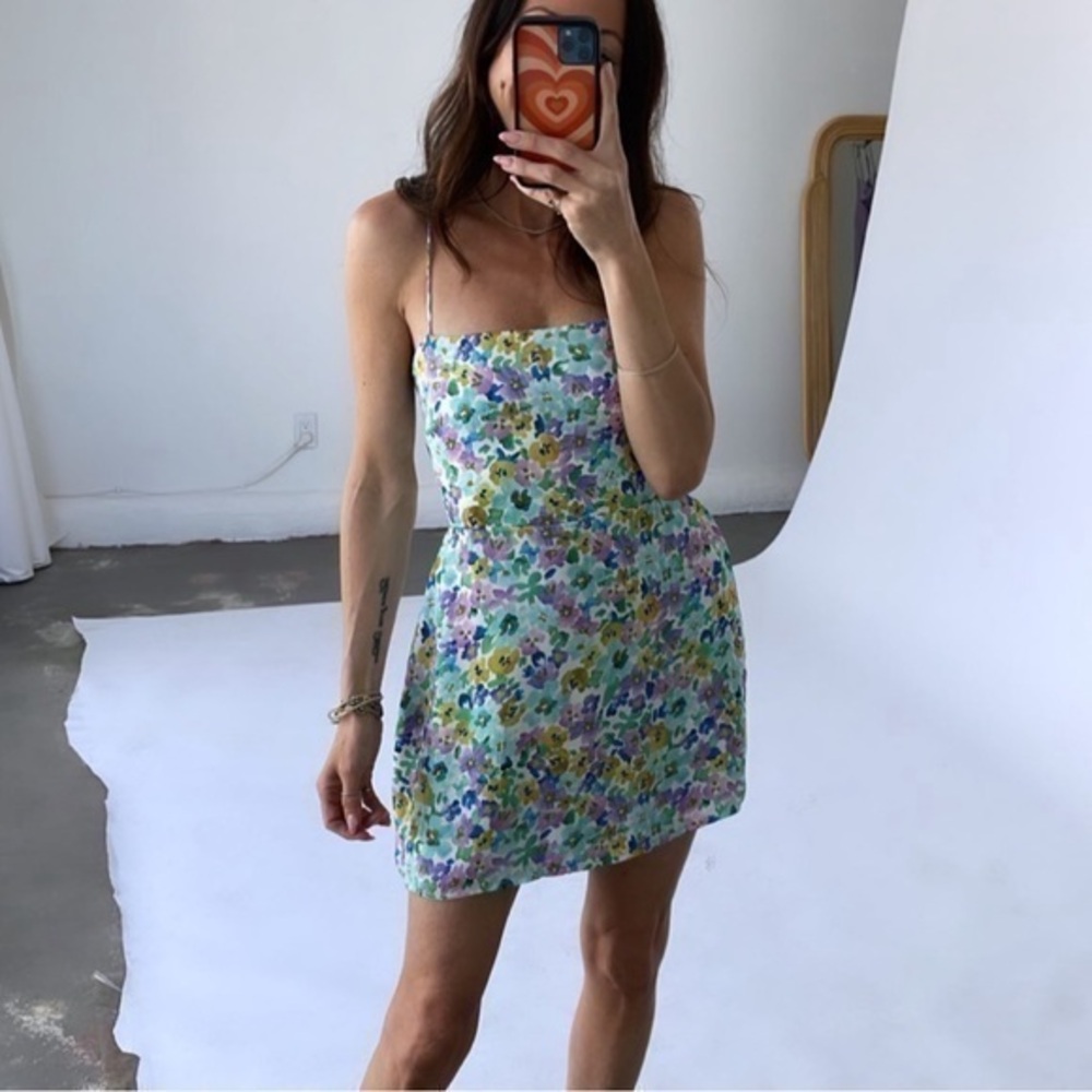 RESA Revolve Max Mini Dress in “Monet”